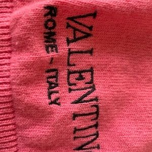 Pink cashmere Valentino